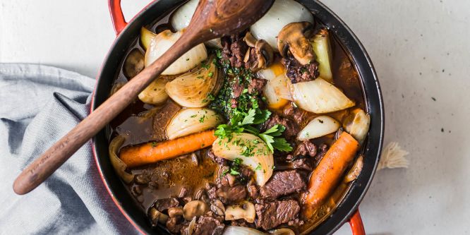 Beef Bourguignon Dinner Menu