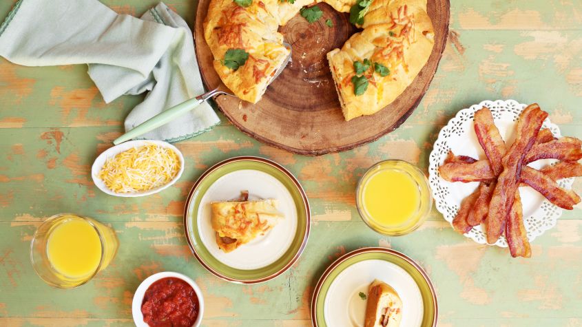 Bacon, Egg & Cheese Ring