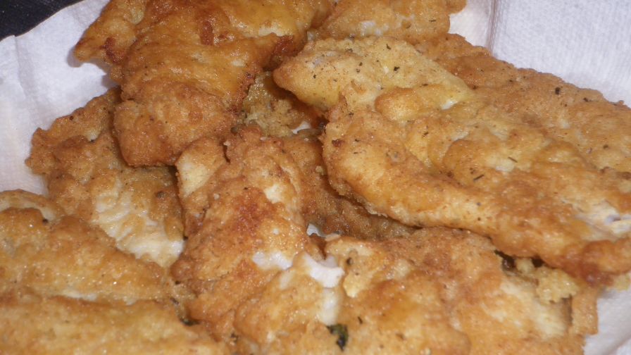 deep fried striped bass recipe