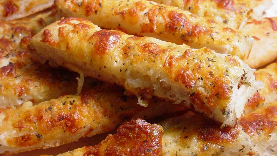 easy cheesy breadsticks recipe genius kitchen