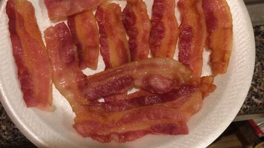 Easy Microwave Bacon Recipe Genius Kitchen 3 View More Photos Save Recipe