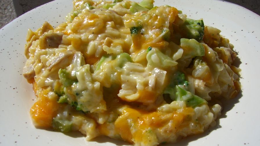 broccoli rice casserole cheese whiz water chestnuts