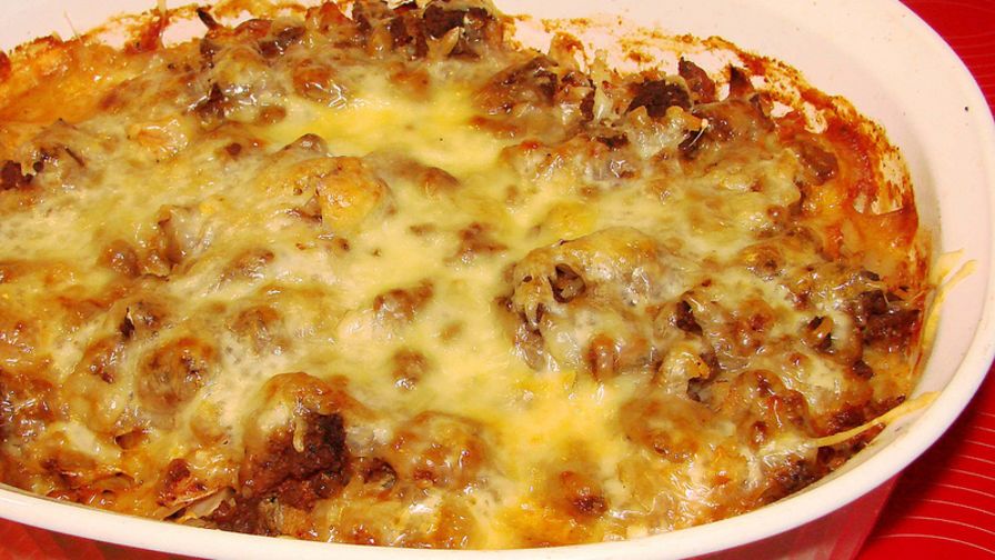 lazy perogy casserole company's coming