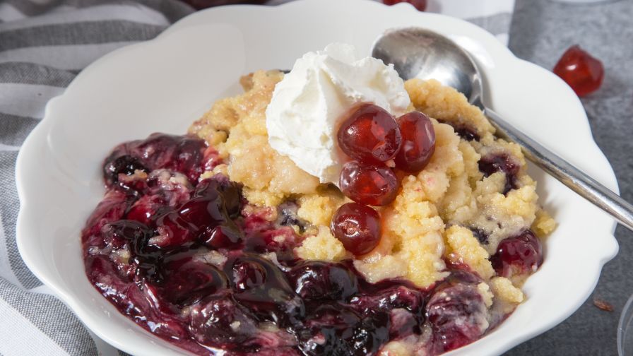 Fresh Cherry Cobbler With Cake Mix Fresh Cherry Cobbler With Cake Mix