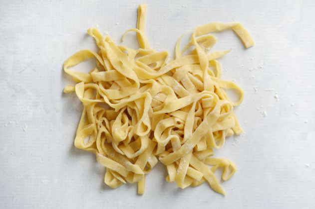 How to Make Homemade Pasta -- Loosen Noodles